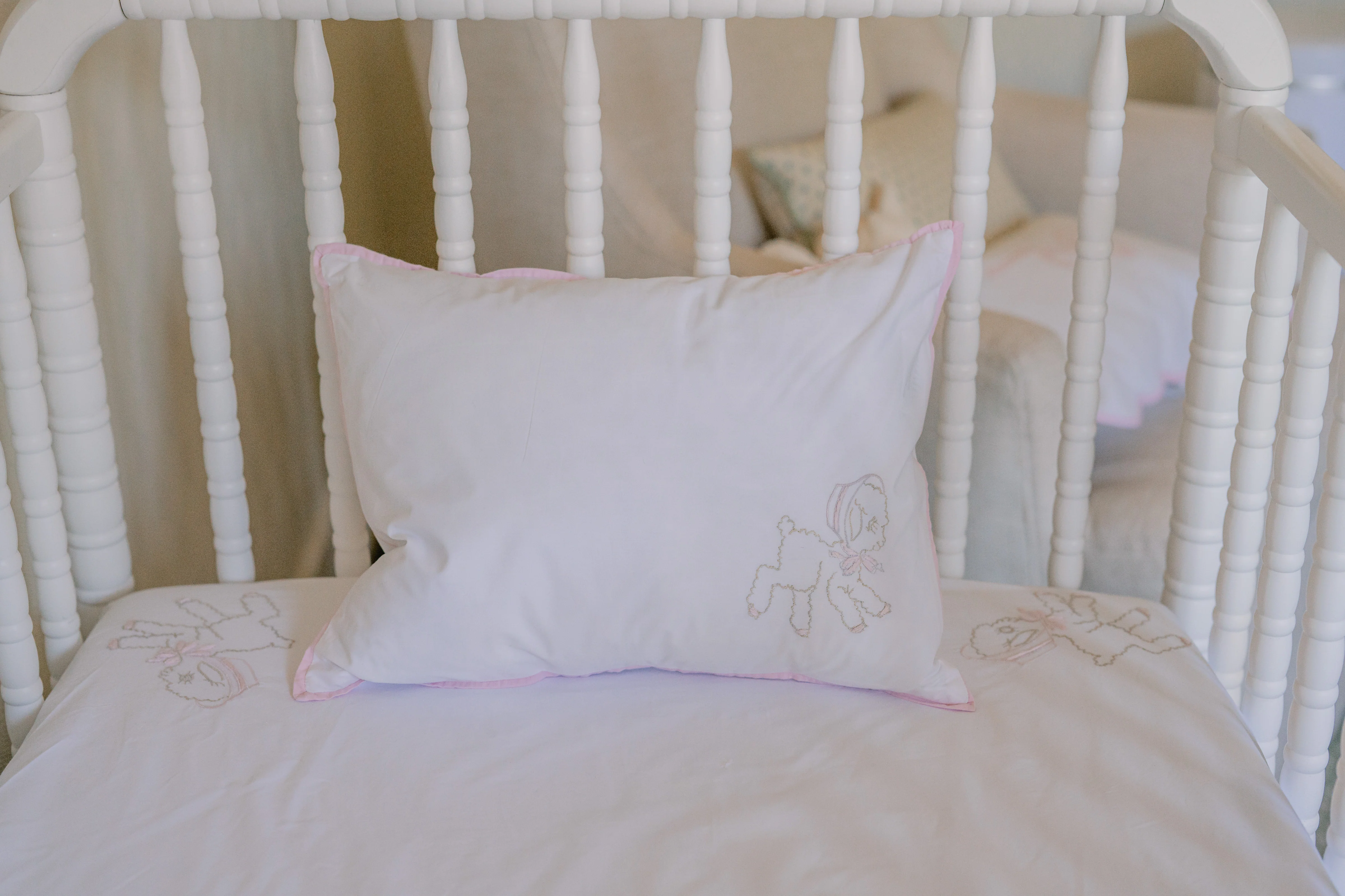 BABY LITTLE LAMB FITTED SHEET - Image 3
